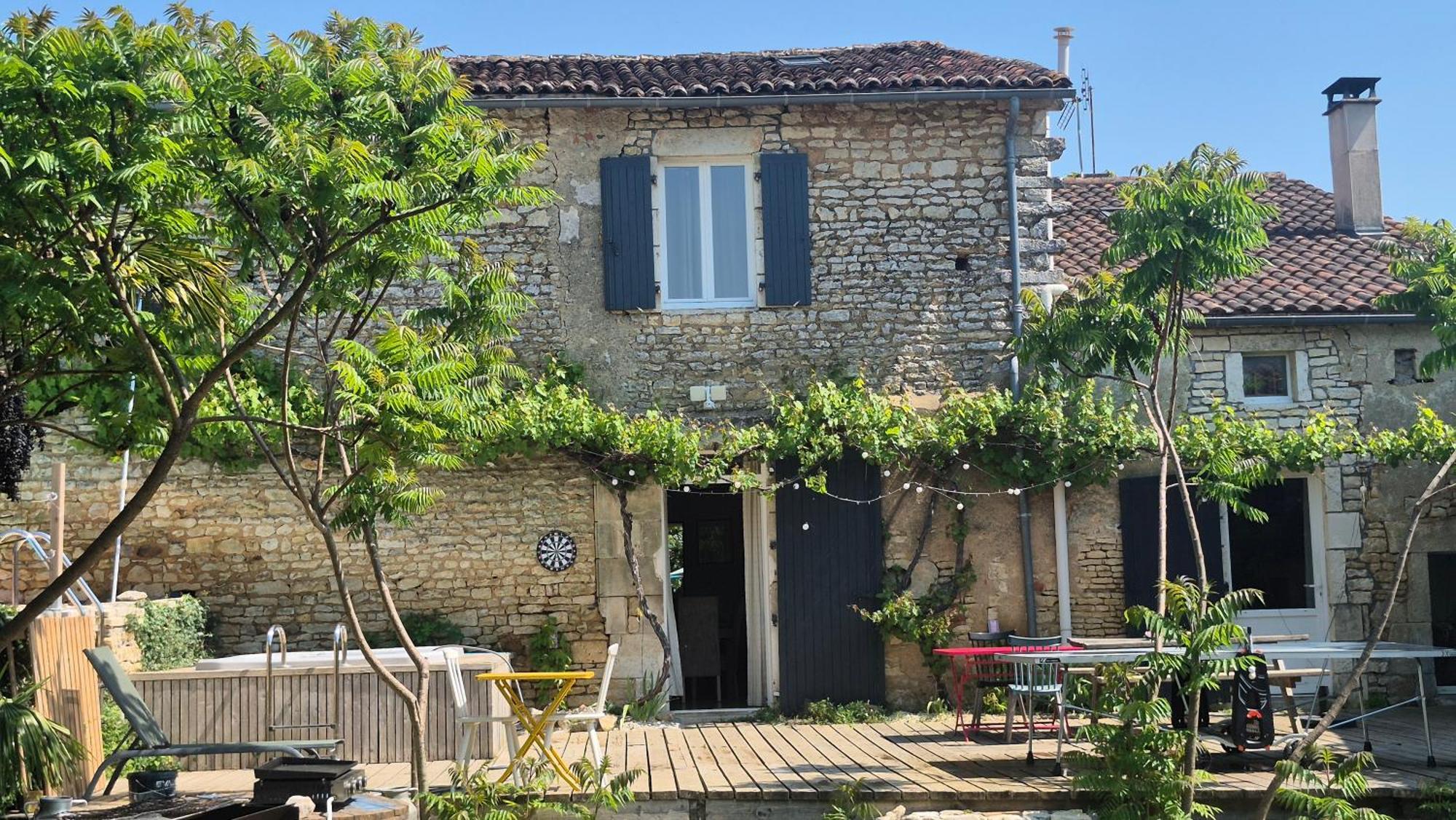 Les Chambres Du Nid Charentais La Poterie (Charente) Exterior foto